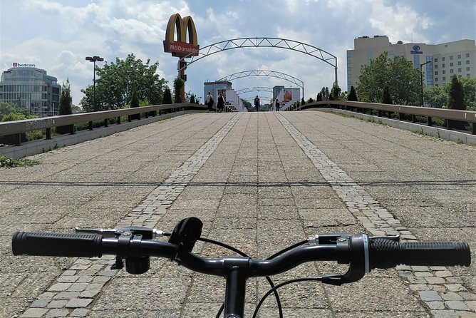 Adventure bike tours in Sofia - Ivan Vazov National Theater and the city’s cultural center