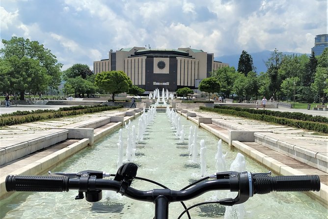 Adventure bike tours in Sofia - A ten-minute pause at Lovers Bridge