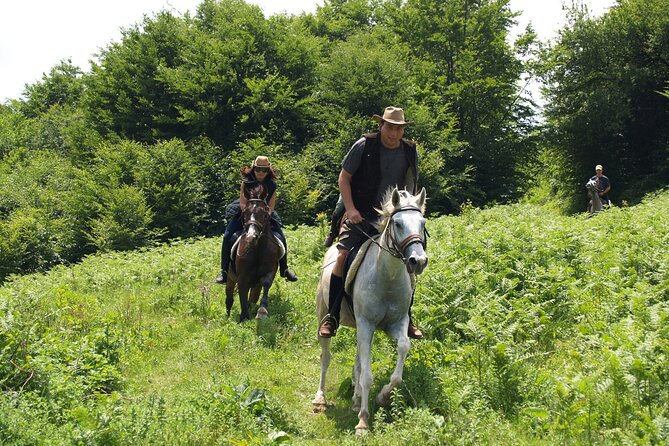 Balkan Horse Riding - Glozhene Monastery Ride - Arriving at Glozhene Monastery