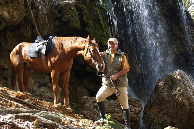 Balkan Horse Riding - Glozhene Monastery Ride - Saddling up in the village