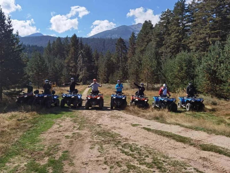 Bansko: Guided ATV Adventure - Leaving Bansko by minibus