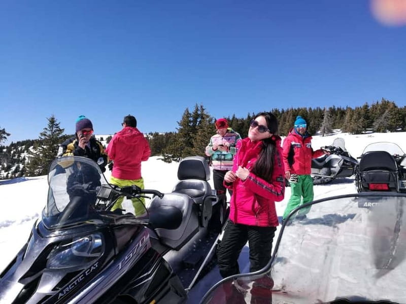 Borovets: Deposit for Snowmobile Safari with Instructor - Why Borovets works so well for a snowmobile ride
