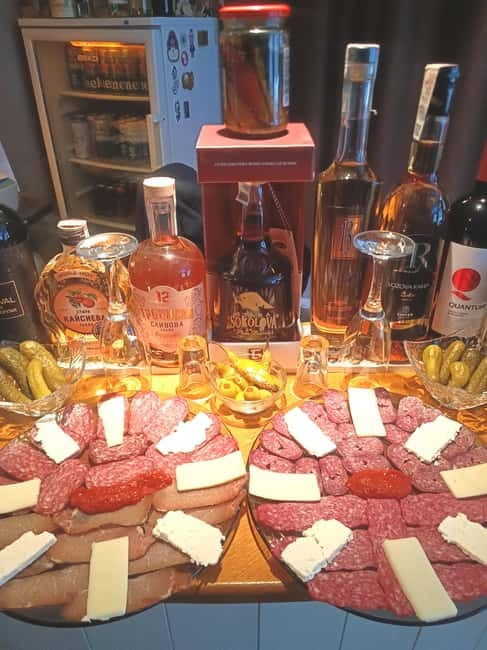 Bulgarian Premium Aged Rakia, Cold Cuts and Pickles Tasting - Meeting near Serdika and entering the secret venue