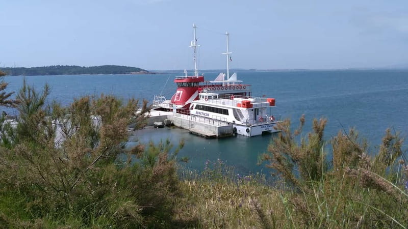 Burgas: Return Boat Trip to St. Anastasia Island - The medieval monastery and its island story
