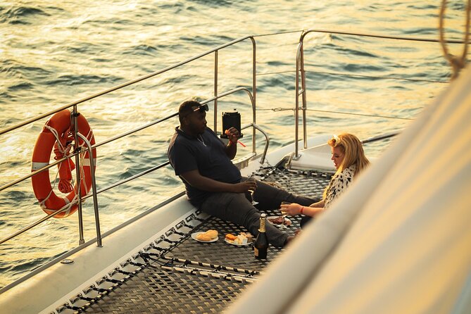 Catamaran Sunset Cruise around Sunny Beach & Nessebar - Pickup from the main road bus stops