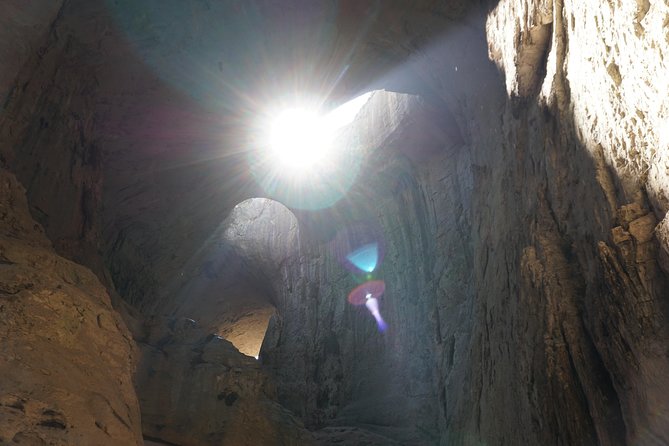 Day Tour: God's eyes cave, Saeva dupka cave & Glozehne monastery - Saeva Dupka’s halls, corridors, and concert acoustics