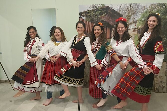 Discover Bulgaria with Dance in Sofia, Bulgaria - Dressing in Bulgarian garb and taking photos