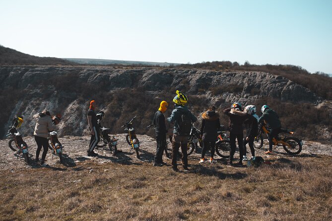 E-Motorcycle Tour in Old Rock Monastery and Old Roman Fortress - A private outing with room to set the pace