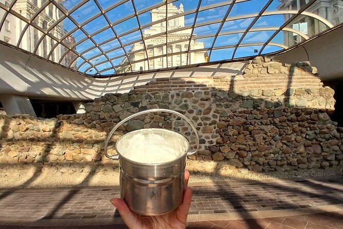 Experience Bulgarian Yogurt Tasting and Cultural History - Four Bulgarian yogurts, one Roman setting