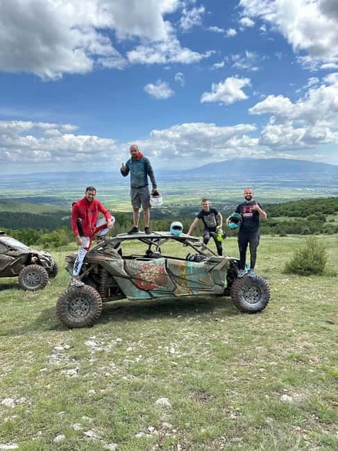 Extreme UTV 4x4 Tours near Sofia - First secret stop and one hour of off-road driving