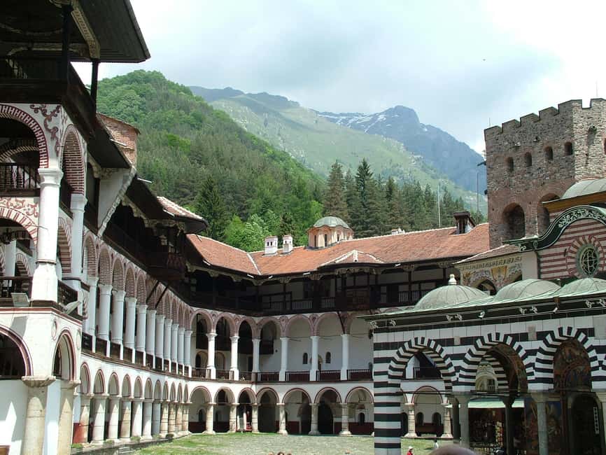 From Sofia: Rila Monastery Tour with Wine & Food degustation - Entering Rila Monastery after ten centuries of history