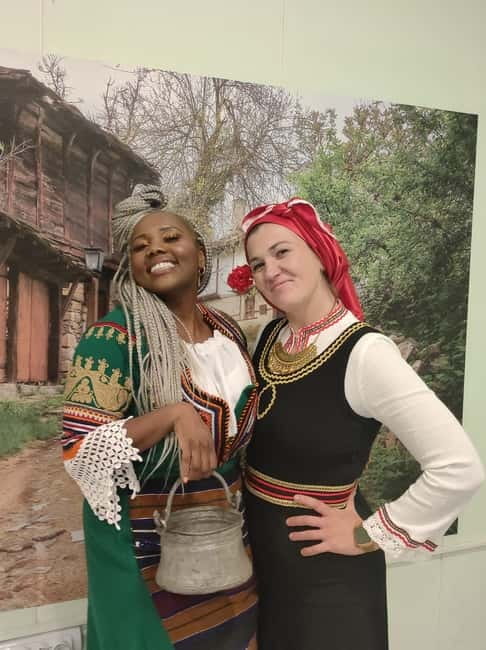 Photos with traditional costumes in Sofia - The Opening Explanation: Bulgarian Clothing And Jewelry