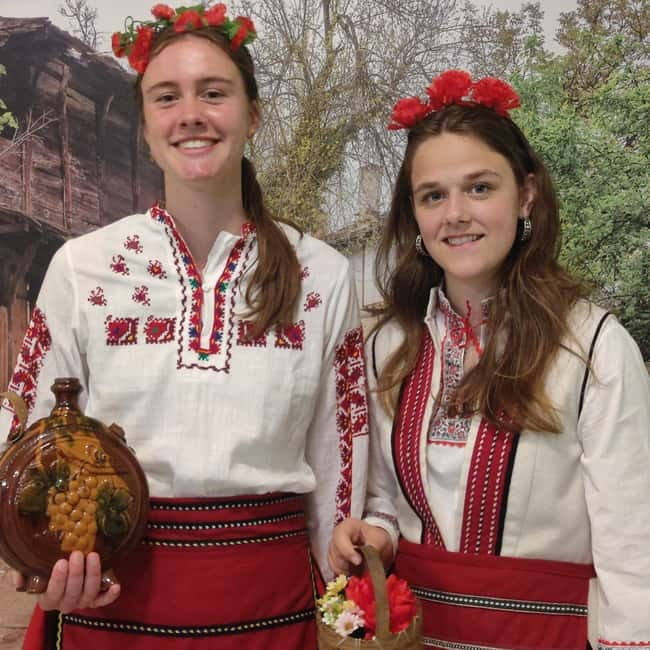 Photos with traditional costumes in Sofia - Taking Photos With Your Own Phone