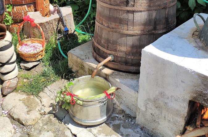 Picking Roses Workshop & Extracting Rose Oil in the Rose Valley - Seeing soap made at a Bulgarian rose factory