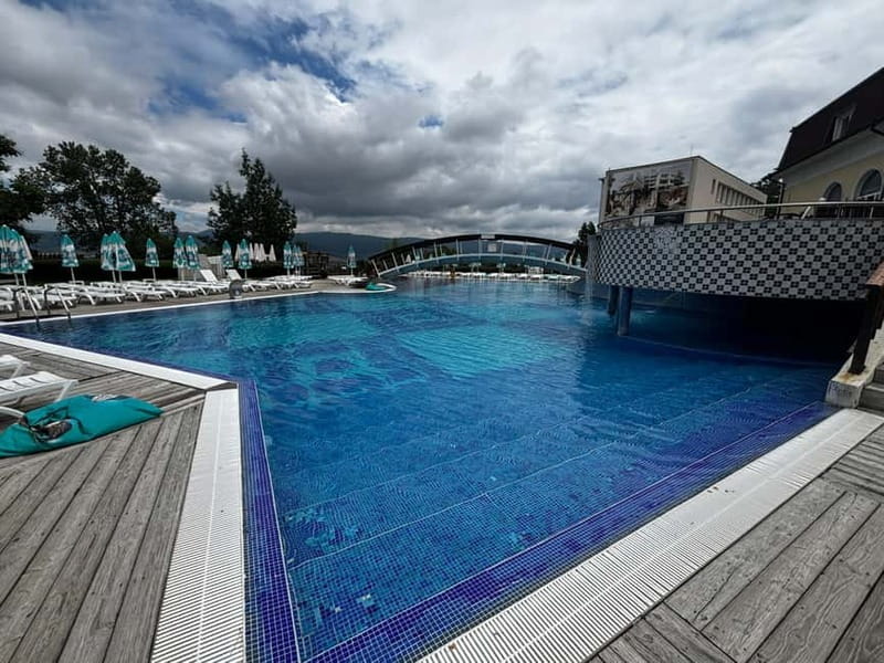 Resilovo Monastery,Waterfall &Hot Springs DayTrip from Sofia - Soaking at Aqua Club Kotvata