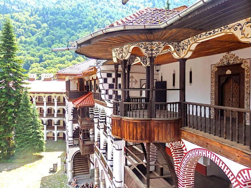 Rila Monastery Super Saver: 3 Stops + Free Pickup - Rila Monastery after the two-hour ride