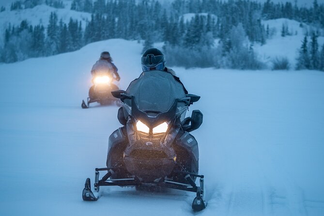 Ski-doo Snow Safari in Borovets - Learning the controls before the forest route