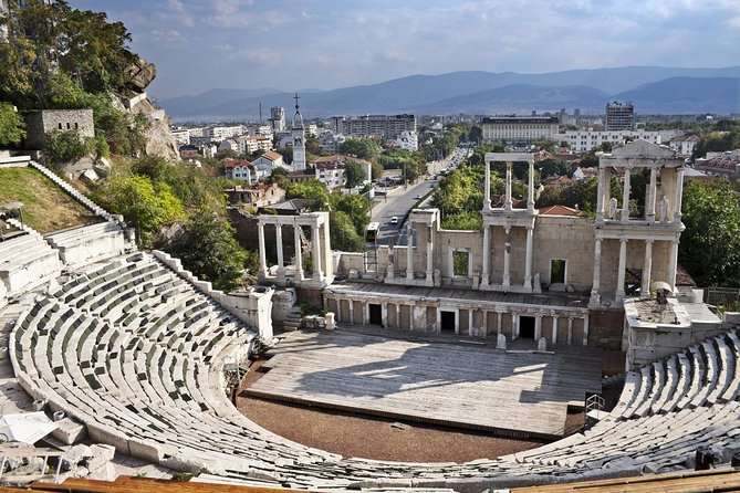 Small group tour to Plovdiv, Asen's Fortress and Bachkovo Monastery - Plovdiv’s Roman remains and Old Town