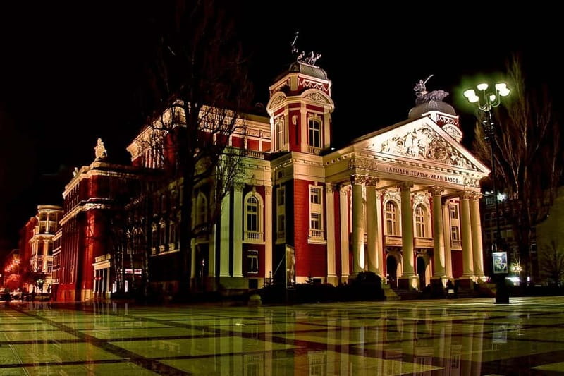 Sofia by Night: Panoramic City Tour and Folklore Dinner - Alexander Nevsky Cathedral sets the tone