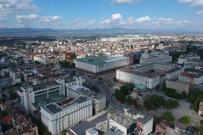 Sofia by Night Panoramic Tour with Dinner and Folklore Show - Alexander Nevsky Cathedral under the evening lights