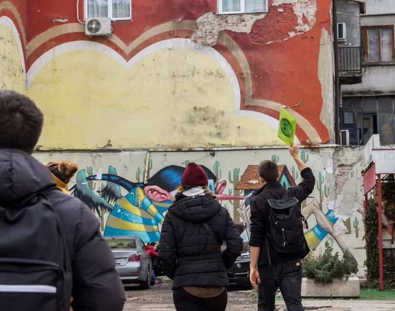 Sofia: Guided Street Art & Stunning Graffiti Walking Tour - Finding murals, walls, and smaller pieces