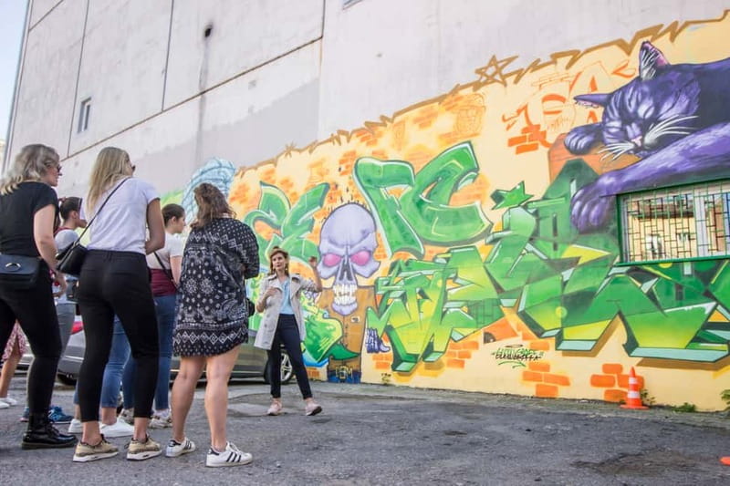 Sofia: Guided Street Art & Stunning Graffiti Walking Tour - Having a go at graffiti yourself
