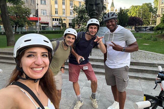 Sofia on an Electric Scooter - Guided Tour - National Assembly Square and Knyazheska Garden