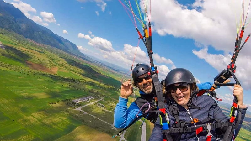 Sofia: Paragliding Adventure with visit of Koprivshtitsa - Riding the chairlift toward the launch site