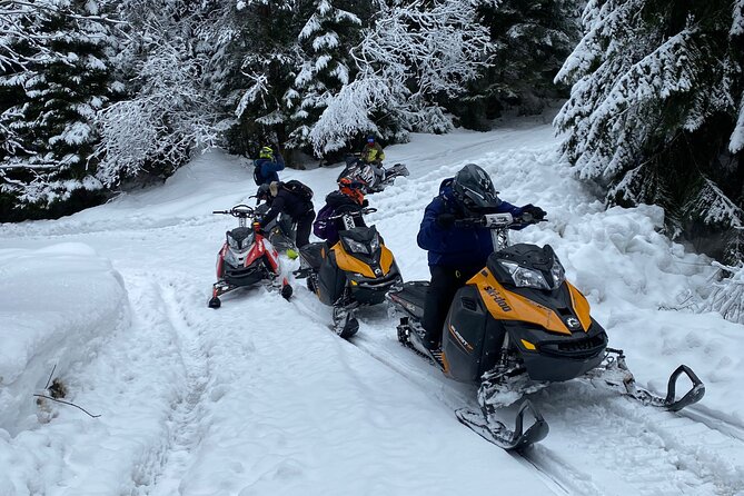 The Ultimate Snowmobile Adventure - 7 Rila Lakes & Panichishte - The instructor and the safety setup