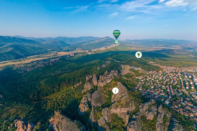 Virtual Hot Air Balloon Ride over the Belogradchik Rocks - Ten more minutes for a final aerial circuit