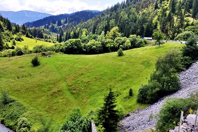 Zip Line & Via Ferrata Experience in the Rhodope Mountains - The alpine trolley starts from a 35-meter rock